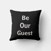 客室のアクセントの枕 クッション (裏面)