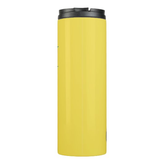 客室乗務員付き添い人付き飛行タイポグラフィ タンブラー (裏面)