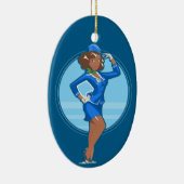 客室乗務員 セラミックオーナメント (右)