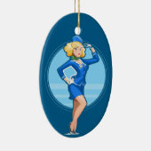 客室乗務員 セラミックオーナメント (右)