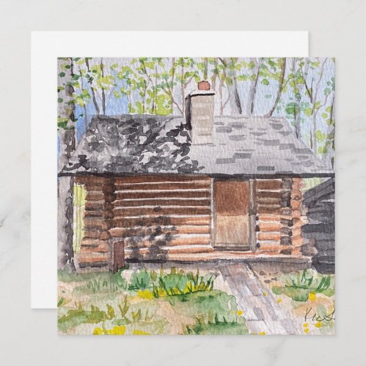 客室案内 招待状 (正面/裏面)