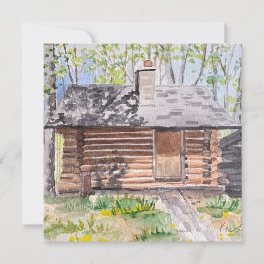 客室案内 招待状 (正面)