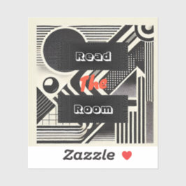 客室読レトロカットカスタムビニールステッカー シール