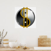 客観主義イン/ヤンのポスター ポスター (キッチン)