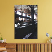 客車の修理Le Mastrou写真C キャンバスプリント (インサイチュ (リビング))