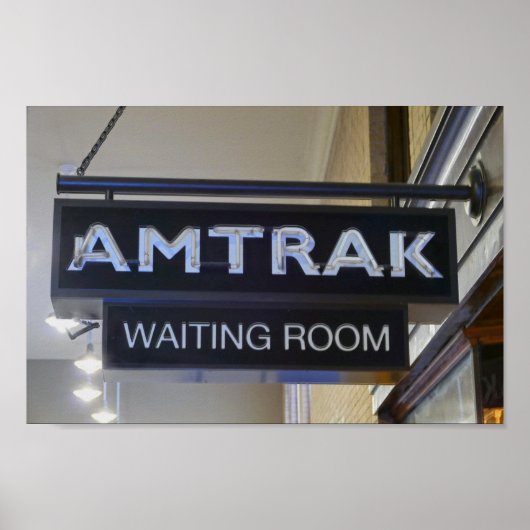 客車待合室 ポスター (正面)