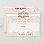 宣伝用はがき：: divine 1A ポストカード (正面/裏面)