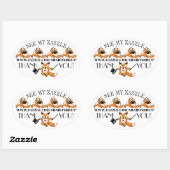 宣伝用ステッカーにする 楕円形シール (シート)