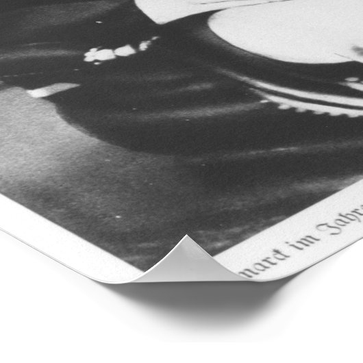 宣戦布告の前の1870年のビスマルク ポスター (角)