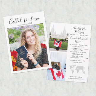 宣教の発表 招待状