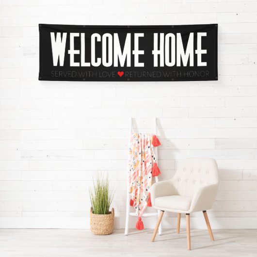 宣教師のためのウェルカムホームバナー 横断幕 (インサイチュ)