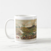 宣教師のリッジアメリカ南北戦争の戦い コーヒーマグカップ (左)