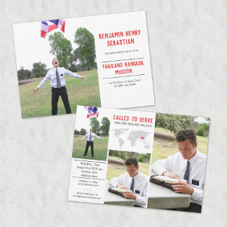 宣教師の宣教を行うよう呼び出される 招待状