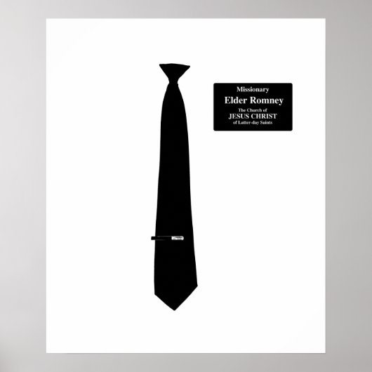 宣教師ロムニーの衣装 ポスター (正面)