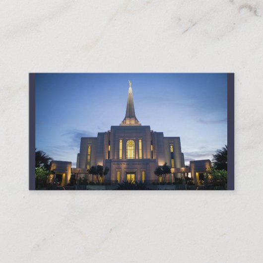 宣教師接触カード コーリングカード (正面)