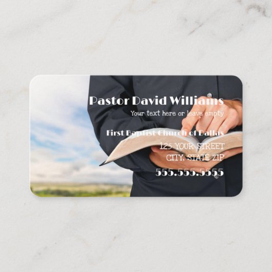 宣教師 名刺 (正面)