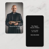 宣教師 名刺 (正面/裏面)
