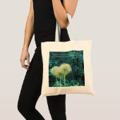 宣言イメージAllium Flowers tote bag トートバッグ (正面(商品))