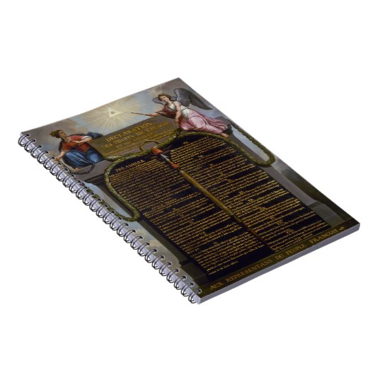 宣言人の権利及び国民 ノートブック (右側)