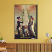 宣誓を行う国務官 キャンバスプリント (インサイチュ (リビング))