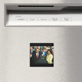 宣誓マグネットを取るオバマ マグネット (インサイチュ (食洗機))