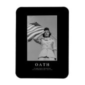 宣誓:感動的引用文 マグネット (縦)