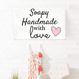 室内または屋外のバナー – 愛で作る 横断幕