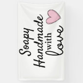 室内または屋外のバナー – 愛で作る 横断幕 (縦)