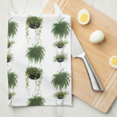 室内オアシス |のぶら下がったバスケット キッチンタオル (四つ折り)