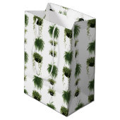 室内オアシス |のぶら下がったバスケット ミディアムペーパーバッグ (裏面アングル)