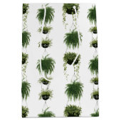 室内オアシス |のぶら下がったバスケット ミディアムペーパーバッグ (正面)