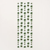 室内オアシス |のぶら下がったバスケット ヨガマット (裏面)