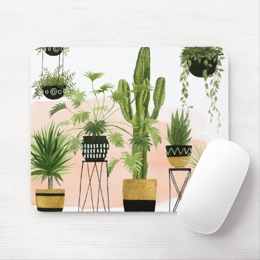 室内オアシス マウスパッド (マウス)