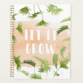 室内オアシス |成長させる プランナー手帳 (正面)