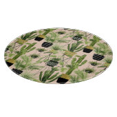 室内オアシス |植物のラインアップパターン カッティングボード (角)