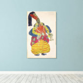 宦官素晴らし王 キャンバスプリント (インサイチュ (ウッドフロア))