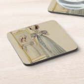 宮中礼服、AckermannのReposiからのファッションプレート コースター (左側)