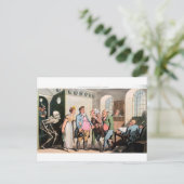 宮中葉書の死亡 ポストカード (スタンド正面)