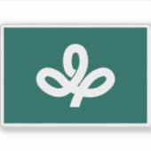 宮城県国旗 シール (正面)