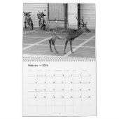 宮島の12の景色 カレンダー (2月 2026)