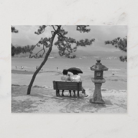 宮島島 ポストカード (正面)