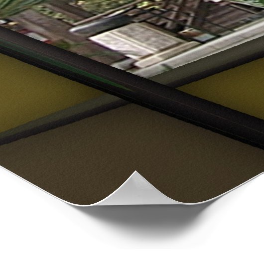 宮島建築 ポスター (角)