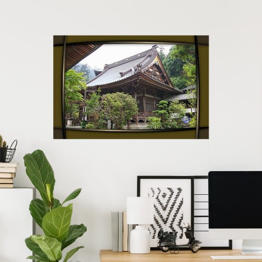 宮島建築 ポスター (ホームオフィス)