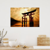 宮島素晴らしの門 ポスター (キッチン)