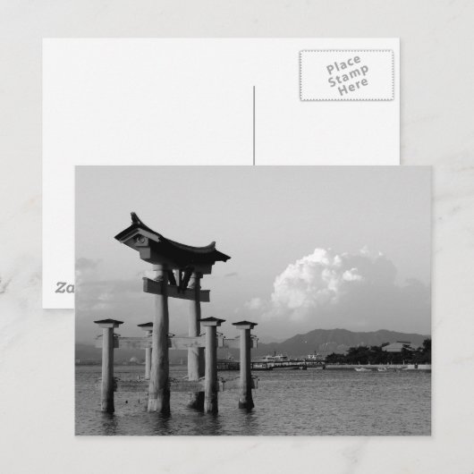 宮島鳥居 ポストカード (正面/裏面)