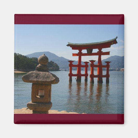 宮島鳥居 マグネット (正面)