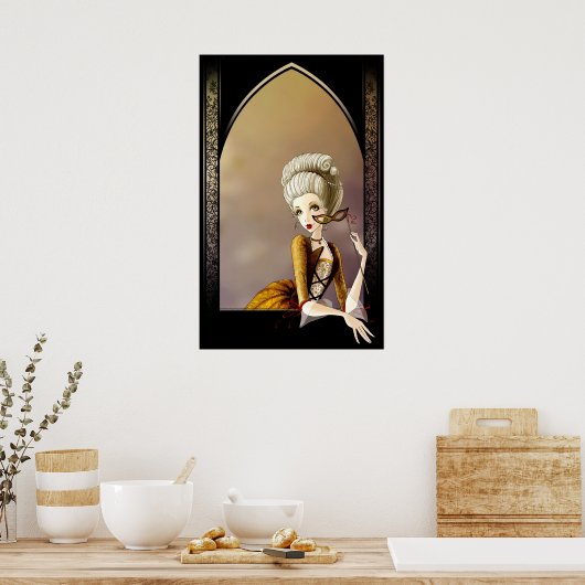 宮廷の女性 ポスター (キッチン)