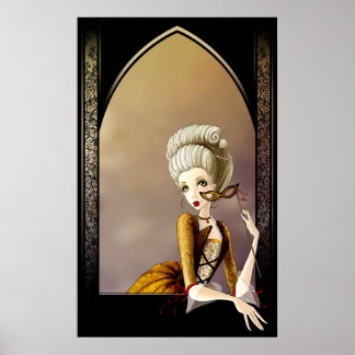 宮廷の女性 ポスター