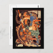 宮本武蔵国芳日本のファインアート ポストカード (正面/裏面)