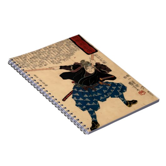 宮本武蔵歌川国芳著 ノートブック (右側)